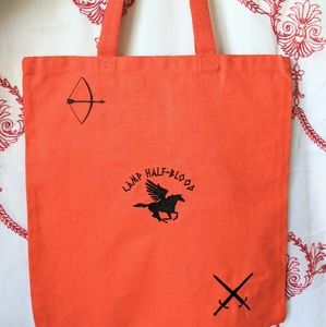 Percy Jackson Camp Half-blood Embroidered Tote Bag